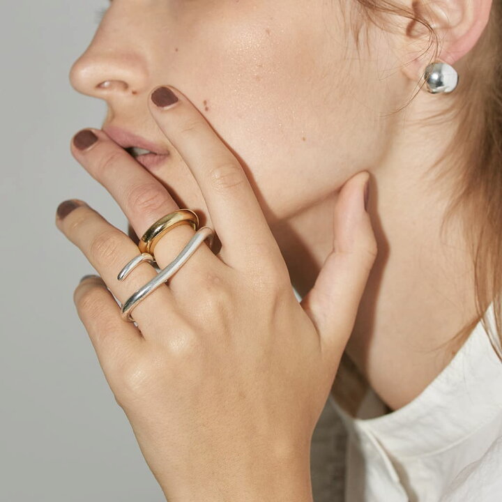 楽天市場】TODAYFUL トゥデイフル Volume Circle Ring (Silver925