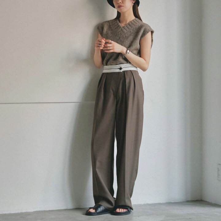 楽天市場】TODAYFUL トゥデイフル Mottle Yarn Knit Vest モトルヤーン  