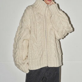 (予約)TODAYFUL トゥデイフル Volume Handknit Cardigan ボリュームハンドニットカーディガン 12420516(10月中旬以降入荷) 2024秋冬 アウター レディース セレクトショップムー(クーポン使用不可)