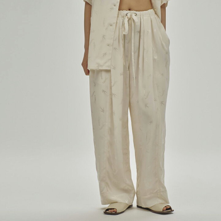 楽天市場】(予約)トゥデイフル TODAYFUL Swallow Satin Pants スワロー  