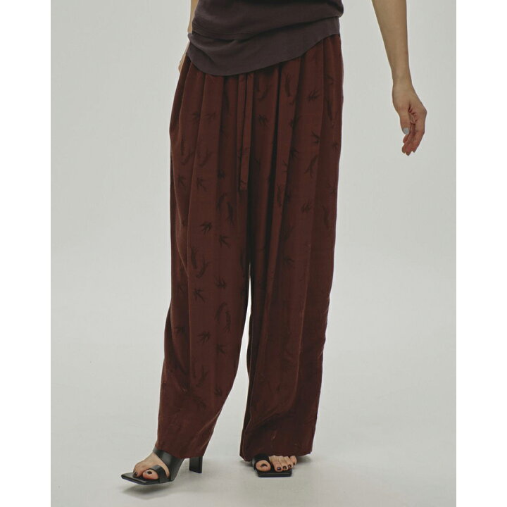 楽天市場】(予約)トゥデイフル TODAYFUL Swallow Satin Pants スワロー  