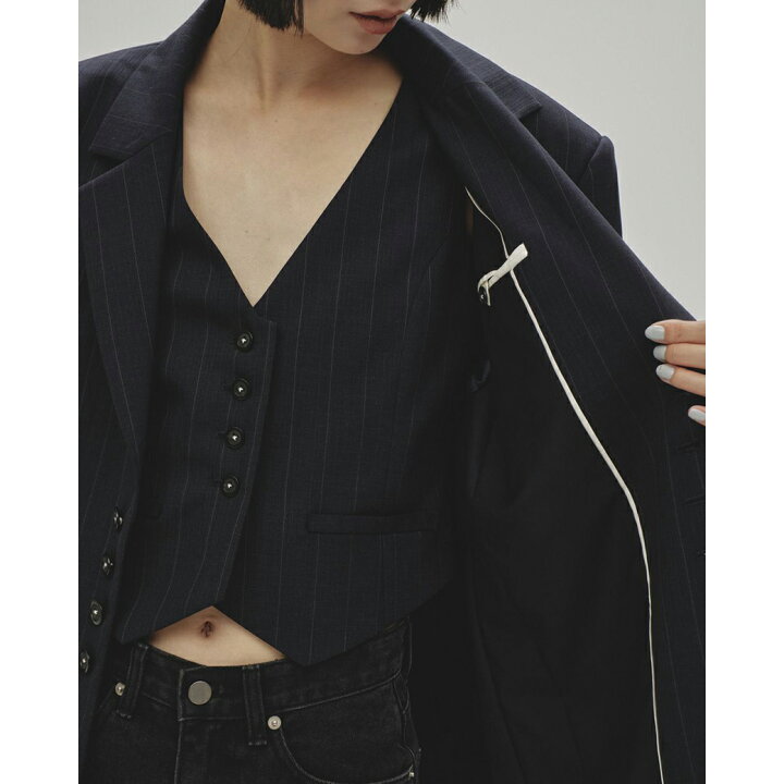 楽天市場】TODAYFUL トゥデイフル Stripe Over Jacket ストライプ 