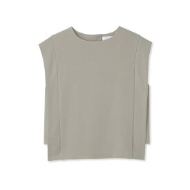 SALE40%OFF emmi atelier エミ アトリエ ecoパワーショルダーブラウス 13wft231028 レディース トップス TOPS ノースリーブ 二の腕カバー 小顔効果 ギフト プレゼント セレクトショップムー