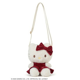 (マラソン限定ポイント最大10倍)ジェイミーケイ JAMIE KAY HELLO KITTY ぬいぐるみボアポシェット jkgb264950 KIDS ハローキティ コラボ ショルダーバッグ 子供用 BAG 鞄 2026秋 プレゼントにおすすめ セレクトショップムー【P10】