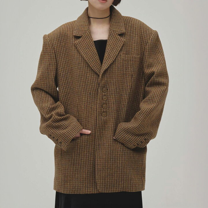 楽天市場】(予約) TODAYFUL トゥデイフル Wool100% Check Jacket 