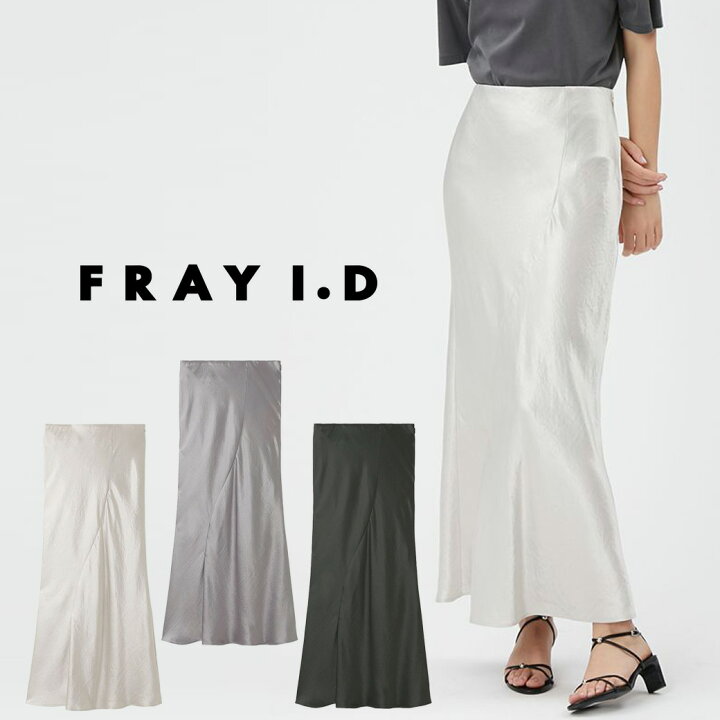 楽天市場】SALE50%OFF FRAY I.D フレイアイディー サテンナロー 