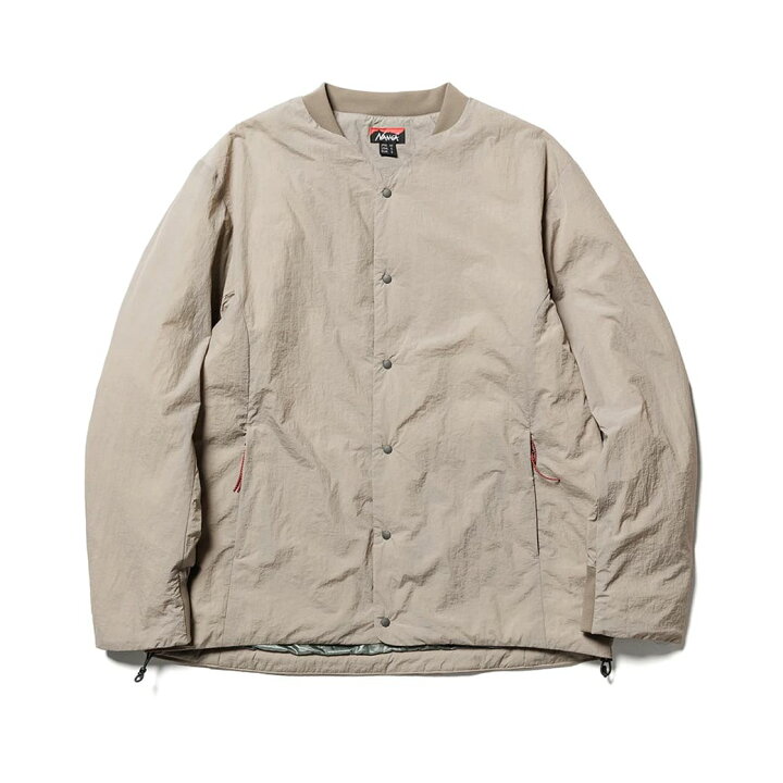 楽天市場】NANGA ナンガ NO COLLAR SOFT DOWN CARDIGAN(UNISEX) ノー 