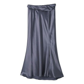 SALE40%OFF フレイアイディー FRAY I.D スリットサテンナロースカート fwfs251052 レディース ボトムス ロングスカート サテンスカート