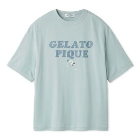 SALE20%OFF ジェラートピケ オム GELATO PIQUE HOMME KOUSUKE SHIMIZU ワンポイントTシャツ phct251940 ジェラピケ メンズ パジャマ ルームウェア 部屋着 コラボ 2025春 ギフト プレゼントにおすすめ