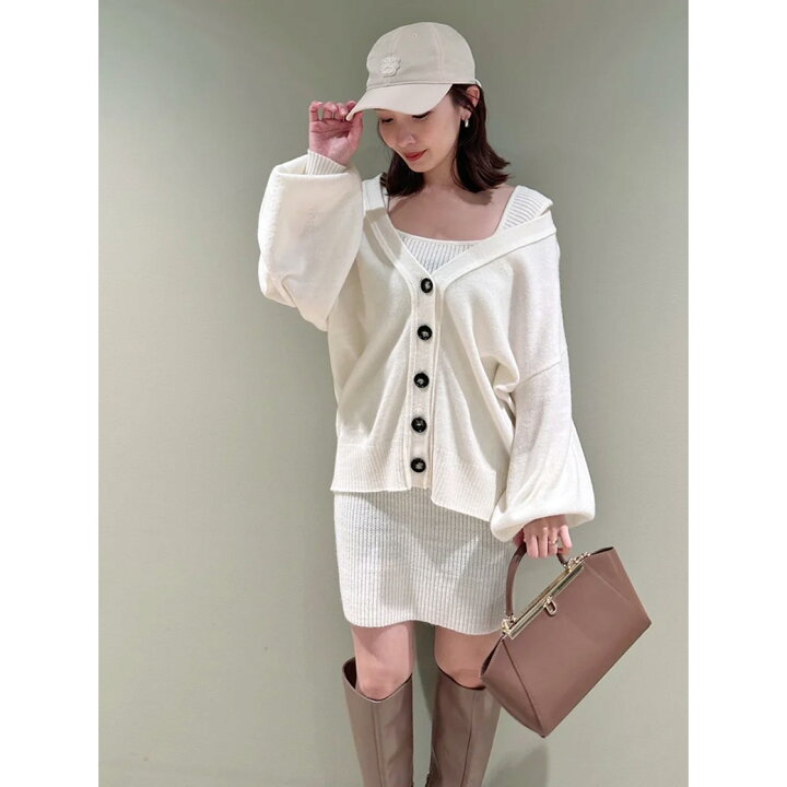 楽天市場】スナイデル SNIDEL ミニニットセットワンピース swno251036  