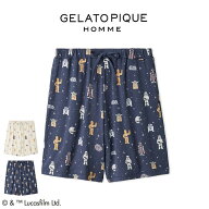 ジェラートピケ オム GELATO PIQUE HOMME STAR WARS メンズ 総柄ハーフパンツ pmcp262212 スターウォーズ…