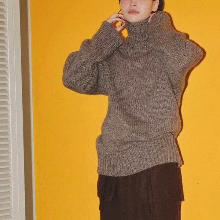 楽天市場】(SALE50%OFF) TODAYFUL トゥデイフル Heavy Turtle Knit 