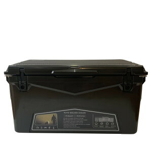 ICE AGE cooler (�A�C�X�G�C�W) �N�[���[�{�b�N�X 75QT 70.9L / ILC075tan �t�@�~���[�L�����v �O���[�v�L�����v���� BBQ �[���̃I�v�V�������� �����\�A�C�X�G�C�W�N�[���[ �y���������z(�������L����