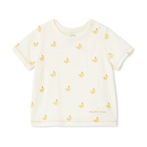 SALE30%OFF ジェラートピケ ベビー gelato pique BABY バナナ柄Tシャツ pbct252437 パジャマ 赤ちゃん 部屋着 ルームウェア ジェラピケ 出産祝い ギフト 贈り物 プレゼント
