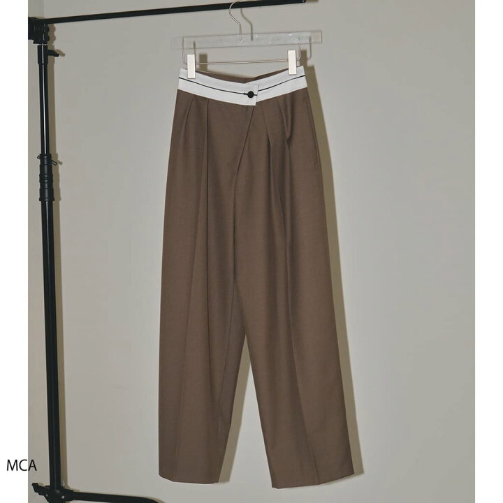 楽天市場】TODAYFUL トゥデイフル Front Slanting Trousers フロント 