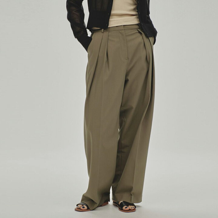 楽天市場】(予約)TODAYFUL トゥデイフル Twill Wide Trousers ツイル 
