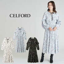楽天市場】CELFORD セルフォード 花柄 ワンピースの通販