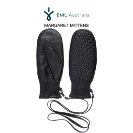 SALE30%OFF EMU エミュー Margaret Mittens マーガレットミトン w7013 Australia レディース 手袋 ムートン シープスキン 取り外し可能なストラップ プレゼントにもおすすめ セレクトショップムー