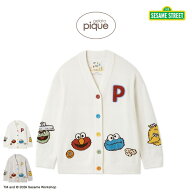 ジェラートピケ gelato pique SESAME STREET エアリーモコアップリケカーディガン pwnt261111 ジェラピケ…
