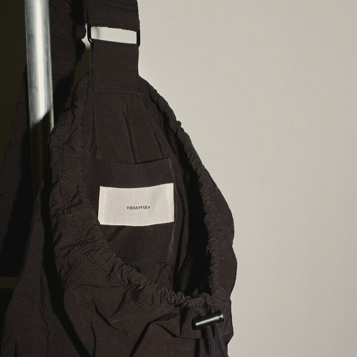 楽天市場】TODAYFUL トゥデイフル Nylon Gather Bag ナイロンギャザー 