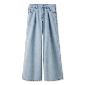 スナイデル SNIDEL/Levi's 別注デニム（29インチ） swfp241034 レディース ボトムス リーバイス コラボ デニムパンツ ワイド 脚長効果 2024spring 2024春 セレクトショップムー【S10】