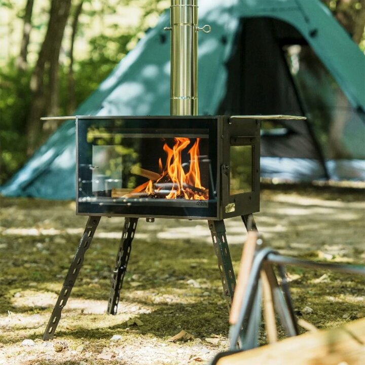 楽天市場】Mt.SUMI(マウントスミ) Woodstove AURA FG アウトドア薪ストーブ オーラ FG 3面ガラス SG25FWAR-FG  薪ストーブキャンプ 二次燃焼構造 薪ストーブ料理 焚き火 グランピング ピザオーブン ピザ窯 : セレクトショップ ムー