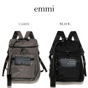emmi atelier エミ アトリエ eco撥水ベーシックバックパック リュック 13wgb206330 13wgb239302 13wgb249306 レディース スポーツBAG ジムバッグ yoga ヨガバッグ カードケース付き