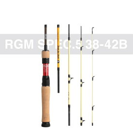 RGM(ルースター ギア マーケット) RGM SPEC.5 38-42B ベイトモデル モバイルロッド Line (PE～0.6号 NY・FC～6lb) Lure (~7g) 渓流 エリアトラウト 管理釣り場 釣りキャンプ コンパクトロッド ROOSTER GEAR MARKET