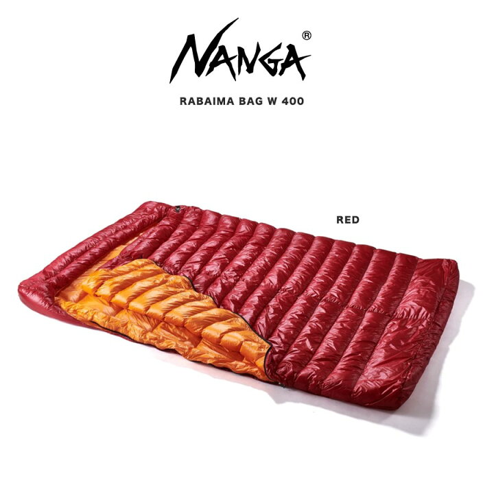 楽天市場】NANGA ナンガ 防災 シュラフ RABAIMA BAG W 400 ラバイマ 