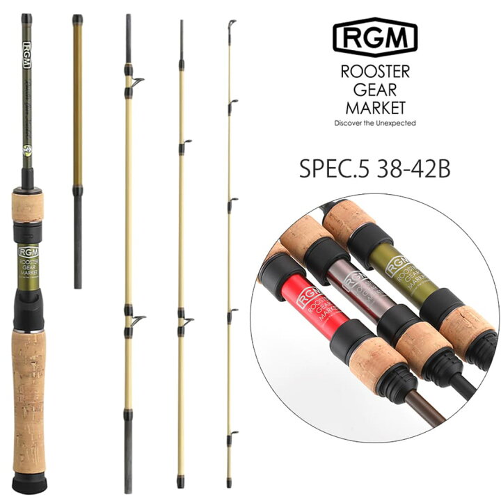楽天市場】RGM(ルースター ギア マーケット) RGM SPEC.5 38-42B ベイト 