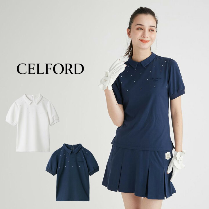 楽天市場】SALE40%OFF CELFORD GOLF セルフォード ゴルフ 衿付きライン 