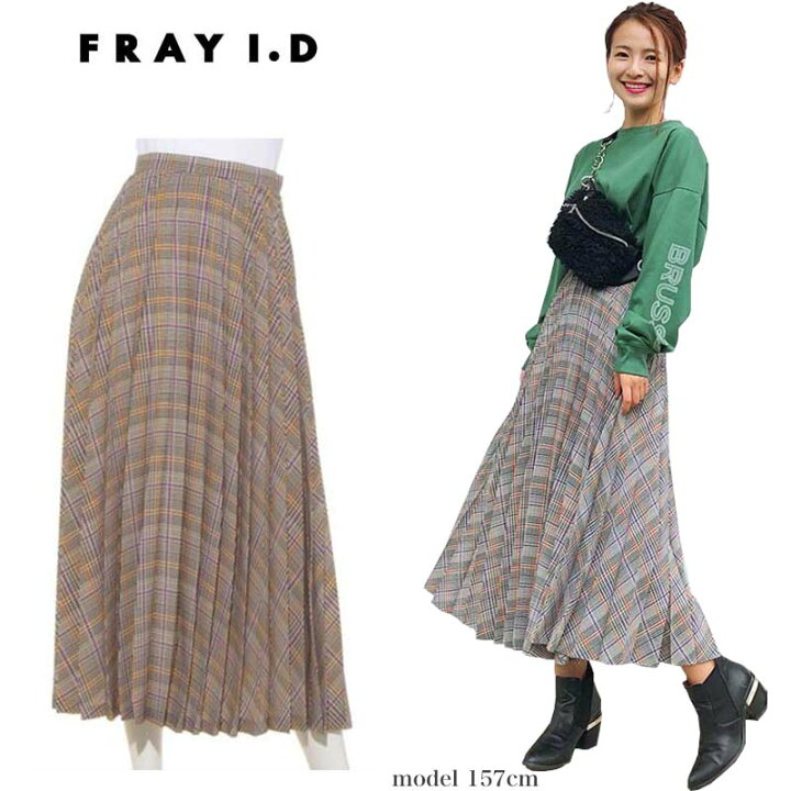 楽天市場】(SALE40%OFF) FRAY I.D フレイアイディー ボトムス プリーツ  