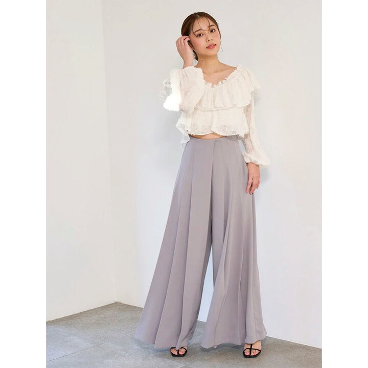楽天市場】SALE50%OFF スナイデル SNIDEL ジャガードプリーツ 