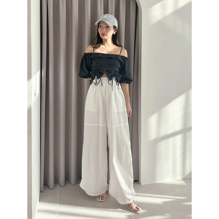 楽天市場】スナイデル SNIDEL シャカワイドパンツ swfp251218  