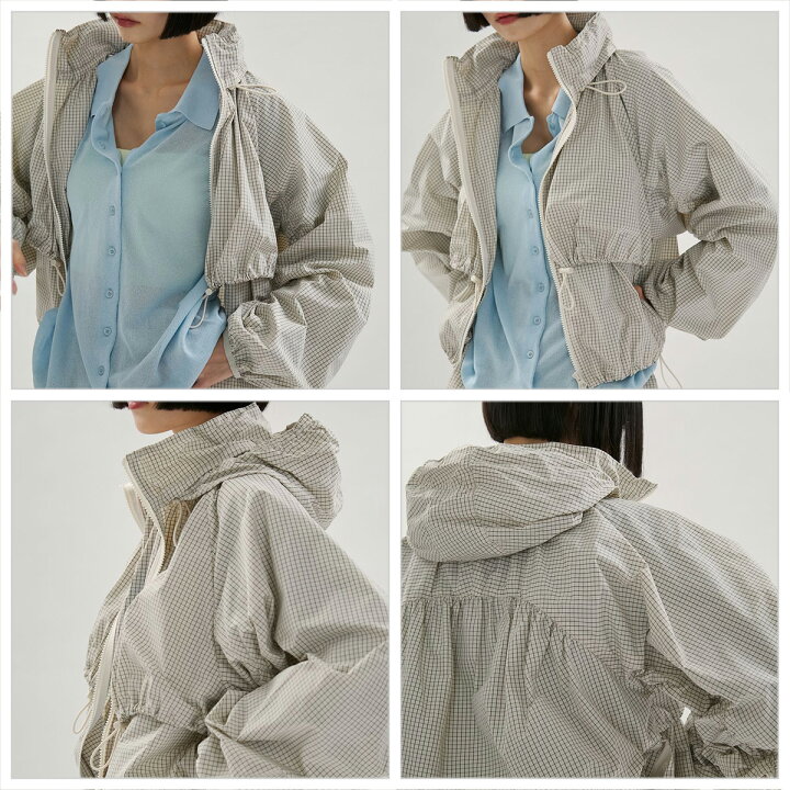 楽天市場】エミ ウェア emmi WEAR ドロストナイロンブルゾン 撥水