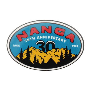 NANGA iK NANGA 30TH ANNIVERSARY STICKER OVAL iK 30th Ajo[T[ XebJ[ I[o AEghA Lv V[ Mtg v[gɂ ZNgVbv[yP10z