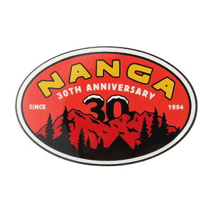 NANGA iK NANGA 30TH ANNIVERSARY STICKER OVAL iK 30th Ajo[T[ XebJ[ I[o AEghA Lv V[ Mtg v[gɂ ZNgVbv[yP10z