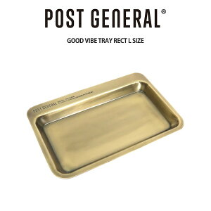 POST GENERAL(�|�X�g�W�F�l����) GOOD VIBE TRAY RECT L �O�b�h�o�C�u�g���[���N�gL�T�C�Y �����u�� 98196-0013 �r���e�[�W�� �}�l�[�g���[ �A���e�B�[�N�G�� �L�����v �A�E�g�h�A�yP10�z