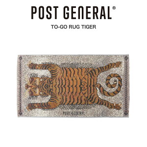 POST GENERAL(|XgWFl) TO-GO RUG /gD[S[O - TIGER AEghA O}bg pL[obOt @Ŋې zbgJ[ybgΉ CeAO egTCg 8yP10z