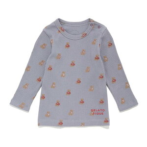 SALE30%OFF ジェラートピケ ベビー gelato pique baby HOLIDAY ベア柄プルオーバー pbct245472 ジェラピケ 冬 パジャマ 部屋着 ルームウェア トップス 出産祝い ホリデー ギフト プレゼント