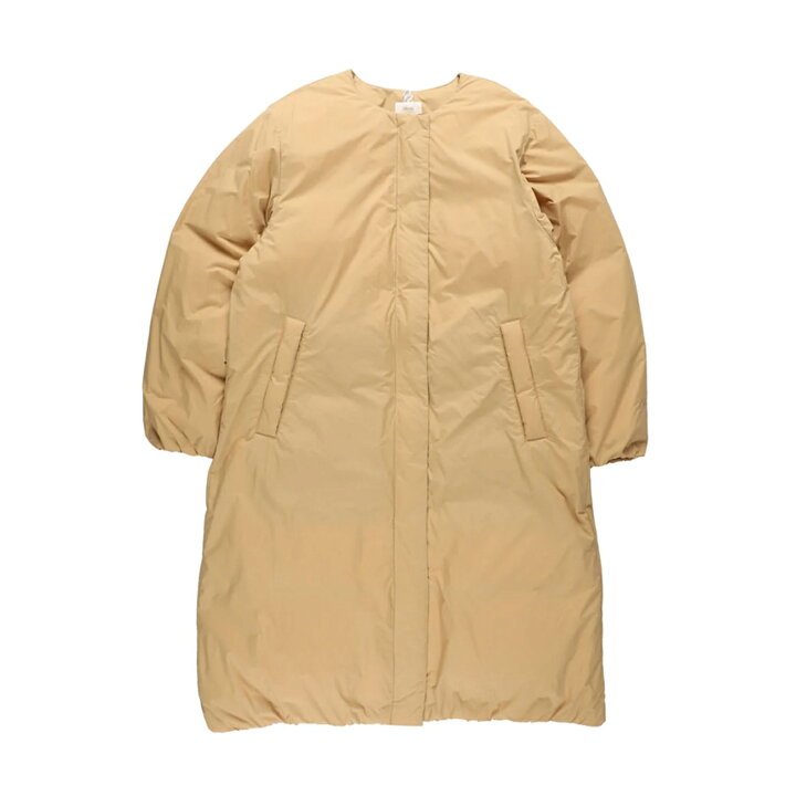楽天市場】NANGA ナンガ レディース NO COLLAR DOWN COAT ノーカラー 