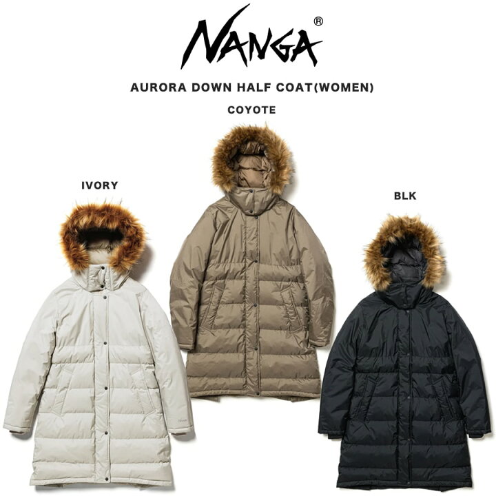 楽天市場】NANGA ナンガ AURORA DOWN HALF COAT (WOMEN) オーロラ 
