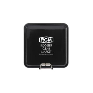 RGM(���[�X�^�[ �M�A �}�[�P�b�g) TIN CASE SQUARE �������[�P�[�X �ނ�L�����v �ނ菬������ �t�b�N �X�v���b�g�����O �d�|�� �k���~�m�[���[ ROOSTER GEAR MARKET