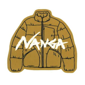 (�労�ӍՃ|�C���g�ő�10�{)NANGA �i���K NANGA×USHIODA HIROAKI STICKER �i���K×�E�V�I�_�q���A�L �X�e�b�J�[ �_�E���W���P�b�g �A�E�g�h�A �L�����v �V�[�� �M�t�g �v���[���g�ɂ������߁yP10�z