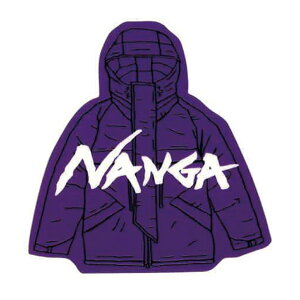 NANGA �i���K NANGA×USHIODA HIROAKI STICKER �i���K×�E�V�I�_�q���A�L �X�e�b�J�[ �_�E���W���P�b�g �A�E�g�h�A �L�����v �V�[�� �M�t�g �v���[���g�ɂ������߁yP10�z