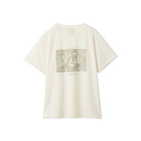 (マラソン限定ポイント10倍)gelato pique ジェラートピケ ミュシャ Tシャツ pwct241255 ジェラピケ パジャマ ルームウェア レディース 部屋着 花言葉 トップス ギフト 新生活 プレゼントにオススメ 2024春 セレクトショップムー【S10】