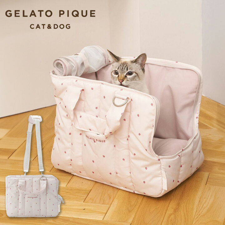 楽天市場】ジェラートピケ gelato pique CAT&DOG ストロベリー柄ミニ 