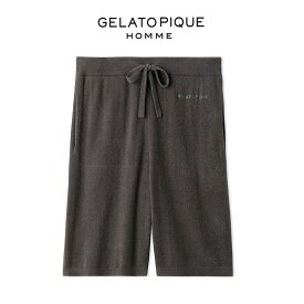 (期間限定ポイント10倍)GELATO PIQUE HOMME ジェラートピケ オム スムーズィーliteハーフパンツ pmnp242042 メンズ ボトムス 部屋着 ルームウェア パジャマ シンプル ペアコーデ 新生活 ギフト プレゼントにおすすめ 2024夏 セレクトショップムー