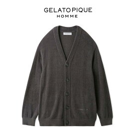 (5の付く日ポイント10倍)GELATO PIQUE HOMME ジェラートピケ オム スムーズィーliteカーディガン pmnt242041 メンズ トップス 部屋着 ルームウェア パジャマ 羽織 シンプル ペアコーデ 新生活 ギフト プレゼントにおすすめ 2024夏 セレクトショップムー【S10】