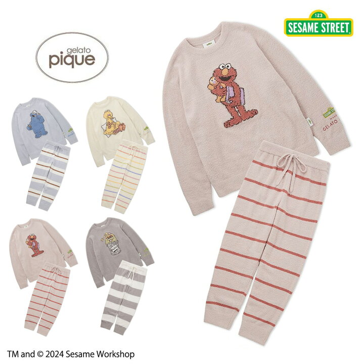 楽天市場】gelato pique ジェラートピケ SESAME STREET モチーフ  